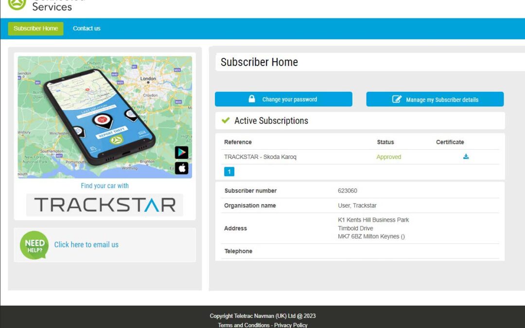 Trackstar Launches Newly Revamped Customer Portal