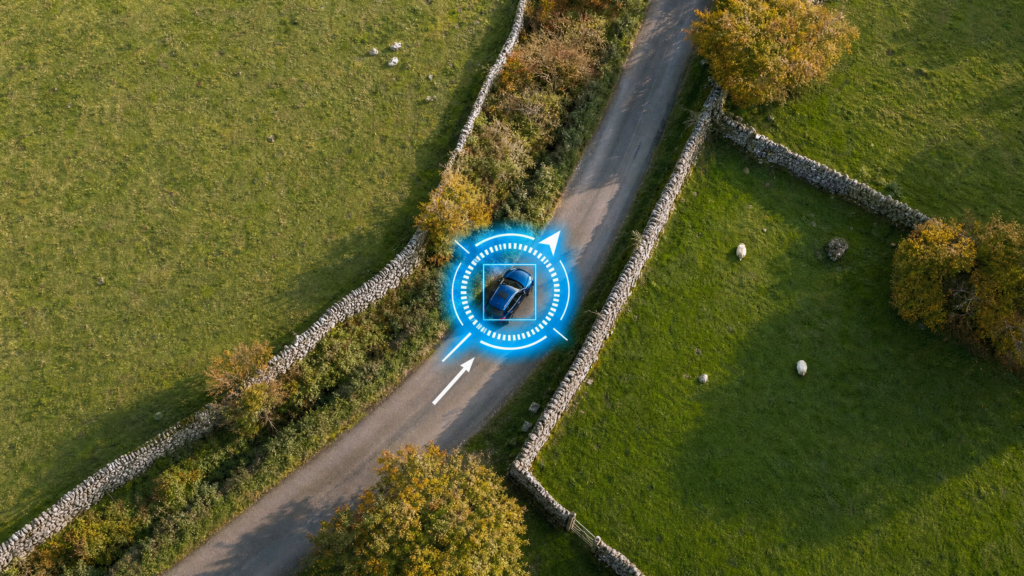 Stolen Vehicle Tracking Country Road